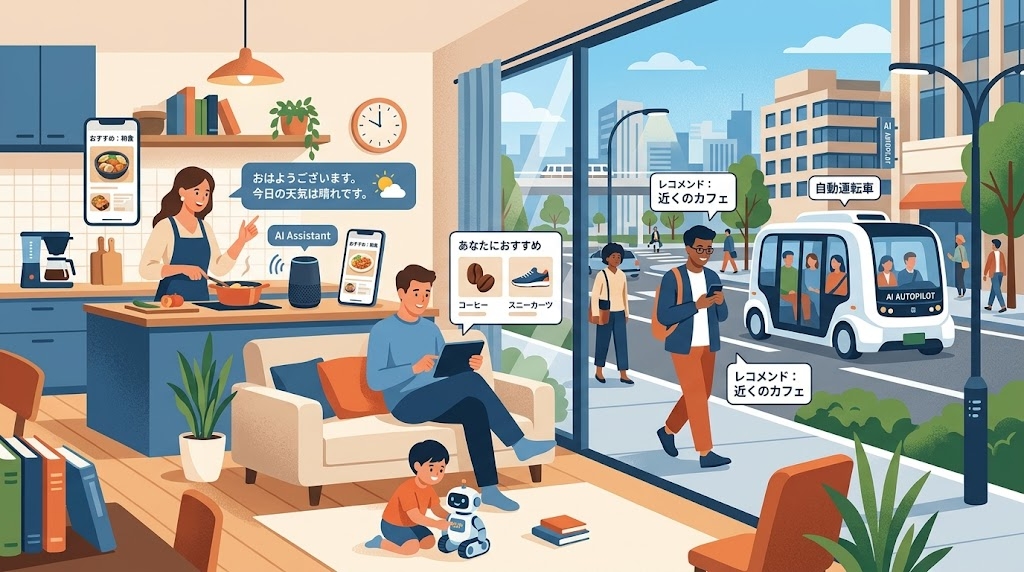 私たちの生活に浸透するAI